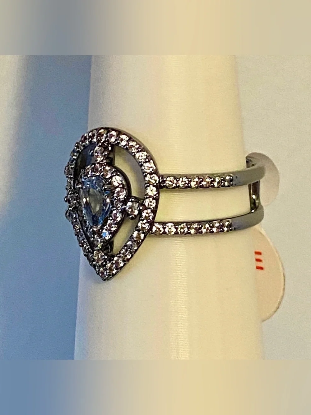 Bomb Party Aquamarine Spinel Ring